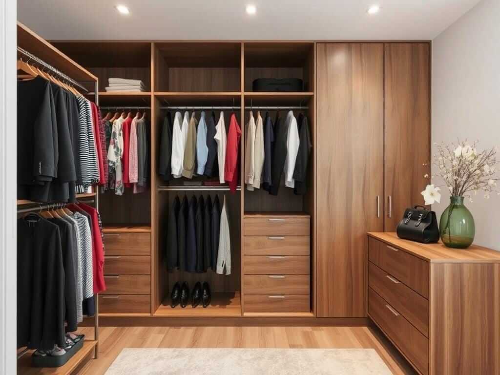 Гардеробная, в ней Выбираете премиум. А храните так, будто это временное решение. Как органично встроить гардеробную в любой интерьер