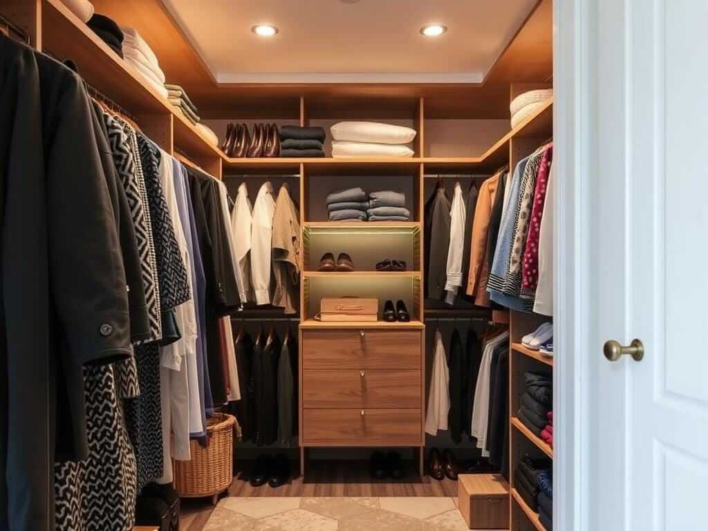 Гардеробная, в ней Если каждый день начинается с хаоса — это не утро. Это сбой. Как сделать гардеробную удобной и функциональной: советы и лайфхаки гардеробная