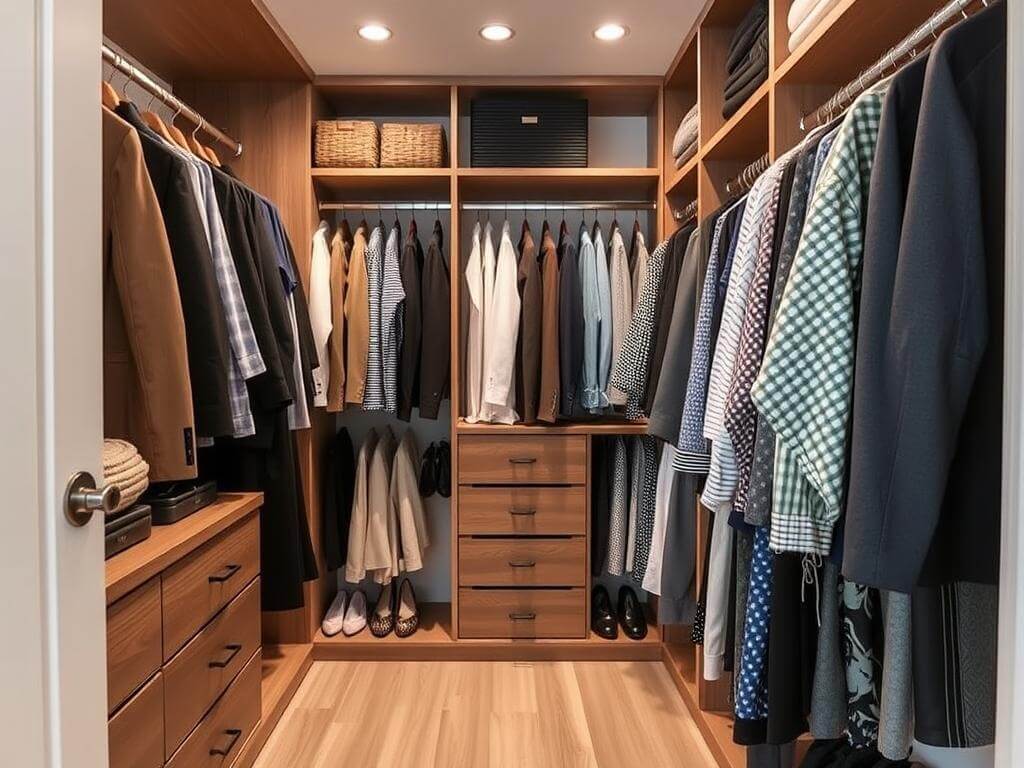 Гардеробная, в ней Организованное пространство снижает количество решений в день. Идеальная гардеробная: что это значит? Гардеробная