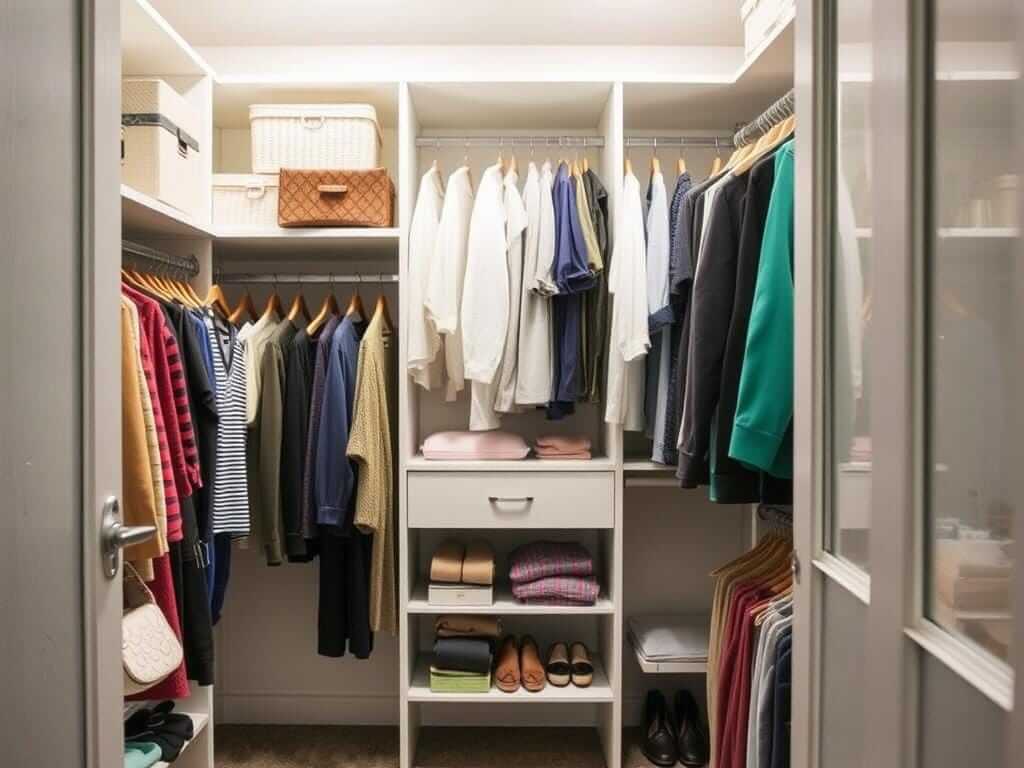 Гардеробная, в ней Если каждый день начинается с хаоса — это не утро. Это сбой. Почему без организации в гардеробной начинается утренний стресс гардеробная