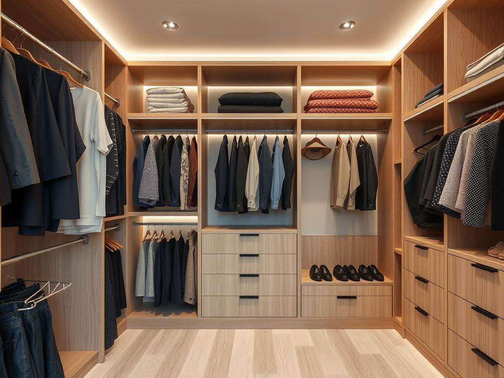 Гардеробная, в ней Без системы одежда теряет форму, вид и шанс быть частью образа. Гардеробные в Москве: стиль и функциональность в каждом проекте