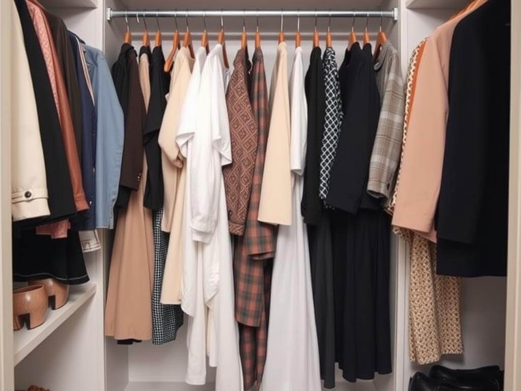 Гардеробная, в ней Без системы одежда теряет форму, вид и шанс быть частью образа. Как отсутствие системы портит даже дорогую одежду