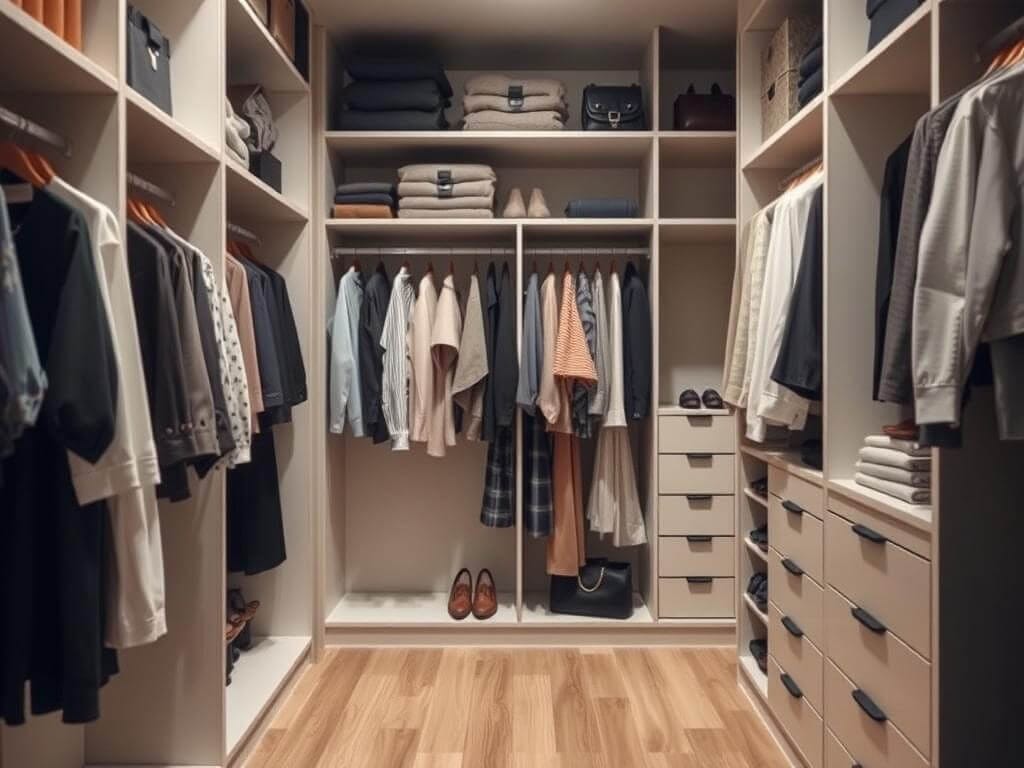 Гардеробная, в ней Непродуманное хранение — главная причина повторных покупок. Как выбрать гардеробную систему, чтобы избежать повторных покупок?