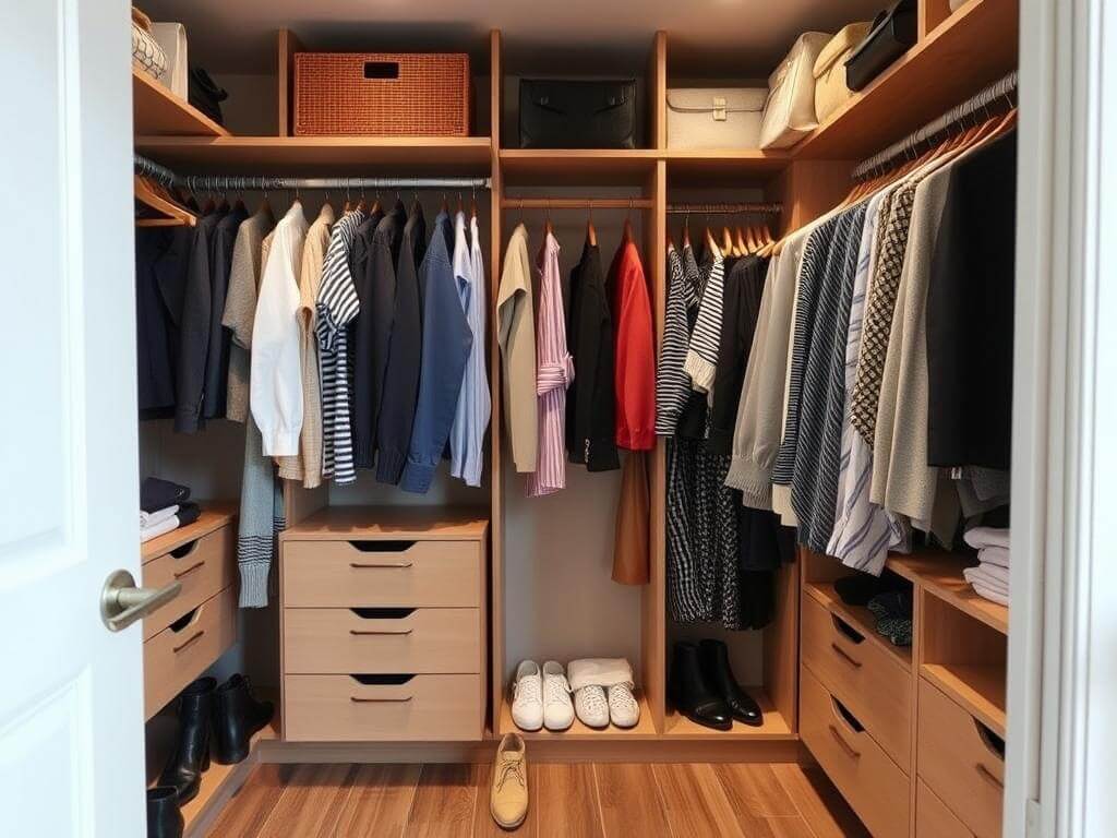 Гардеробная, в ней Вы не забыли про порядок. Но так и не сделали его частью пространства. Гардеробная купить или сделать на заказ: стоит ли игра свеч?