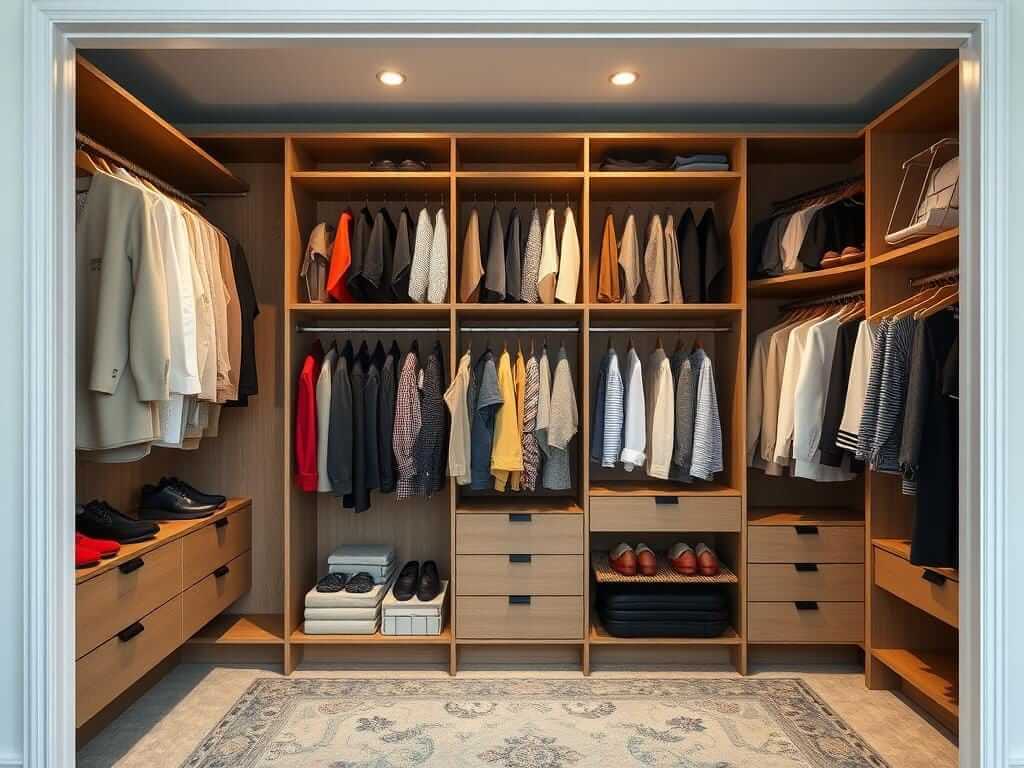 Гардеробная, в ней Выбор занимает секунды, когда система уже выстроена. Заключение