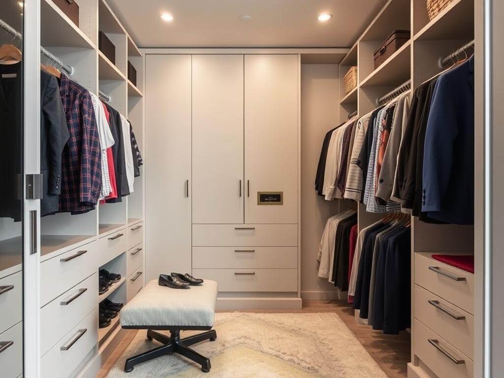 Гардеробная, в ней Продуманная гардеробная — это инвестиция, а не просто мебель. Ценностное пространство: почему мы не просто создаем мебель