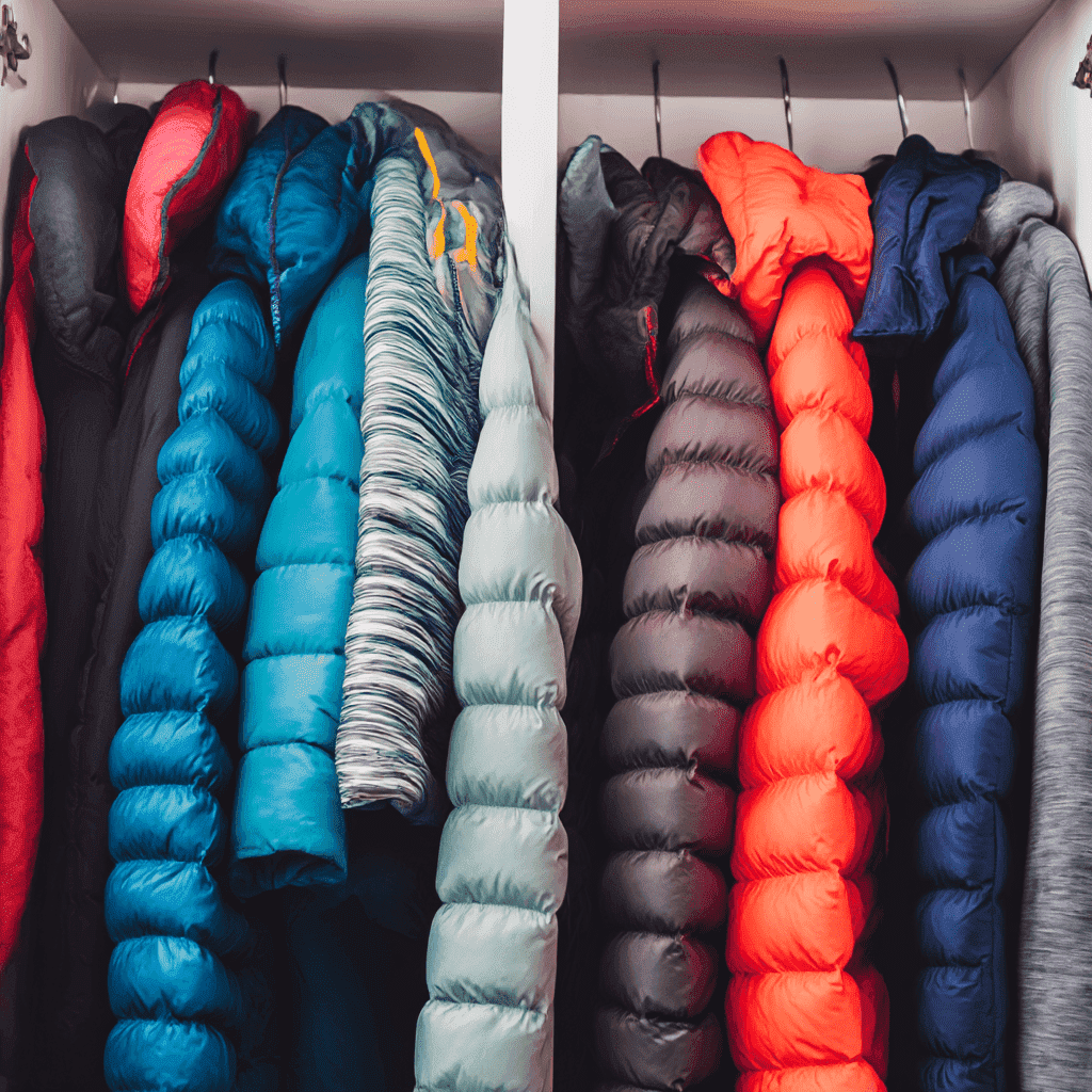 хранение пуховиков