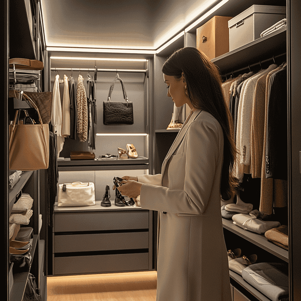 перепланировка в гардеробной