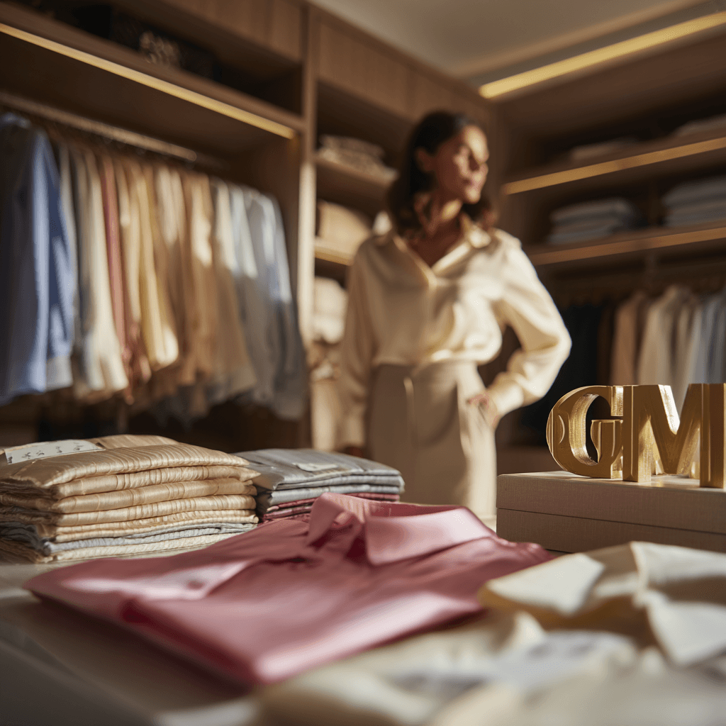 Блузки из шёлка и вискозы