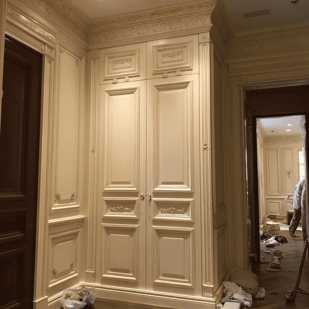 Гардеробные комнаты на заказ в Москве