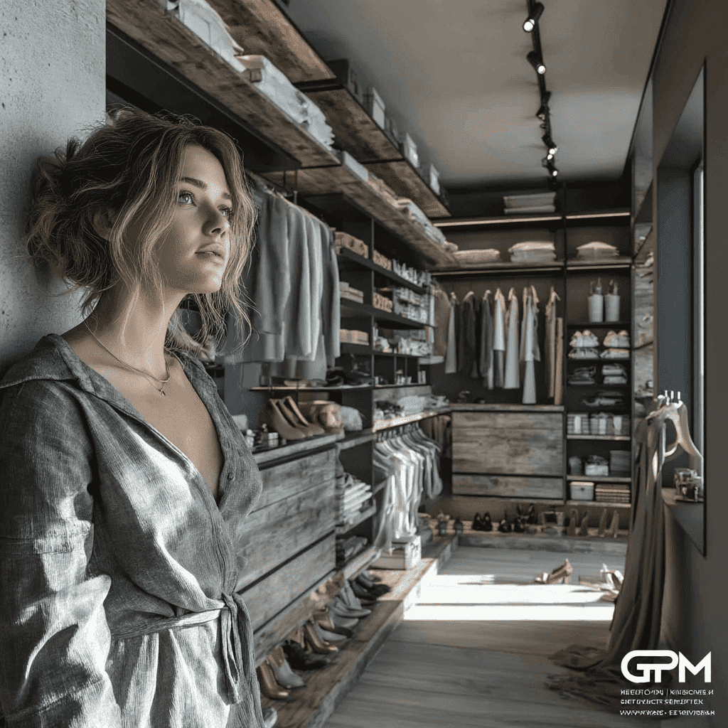 Гардеробная из ЛДСП на заказ