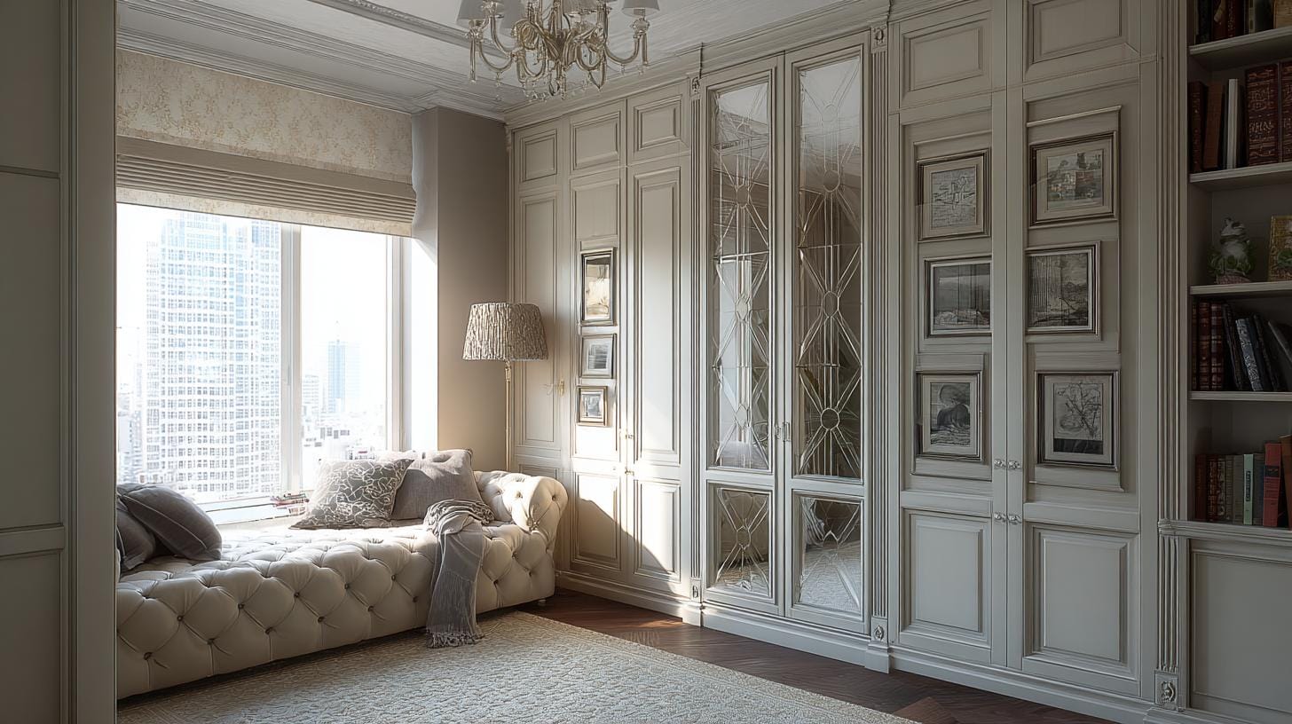 Стоимость гардеробных для маленьких помещений: от 50 000 ₽.Факторы, влияющие на стоимость гардеробной для маленьких помещений: материалы, размеры, сложность конструкции. Примеры цен.. Сложность конструкции: почему “сложно” не всегда значит “дорого”