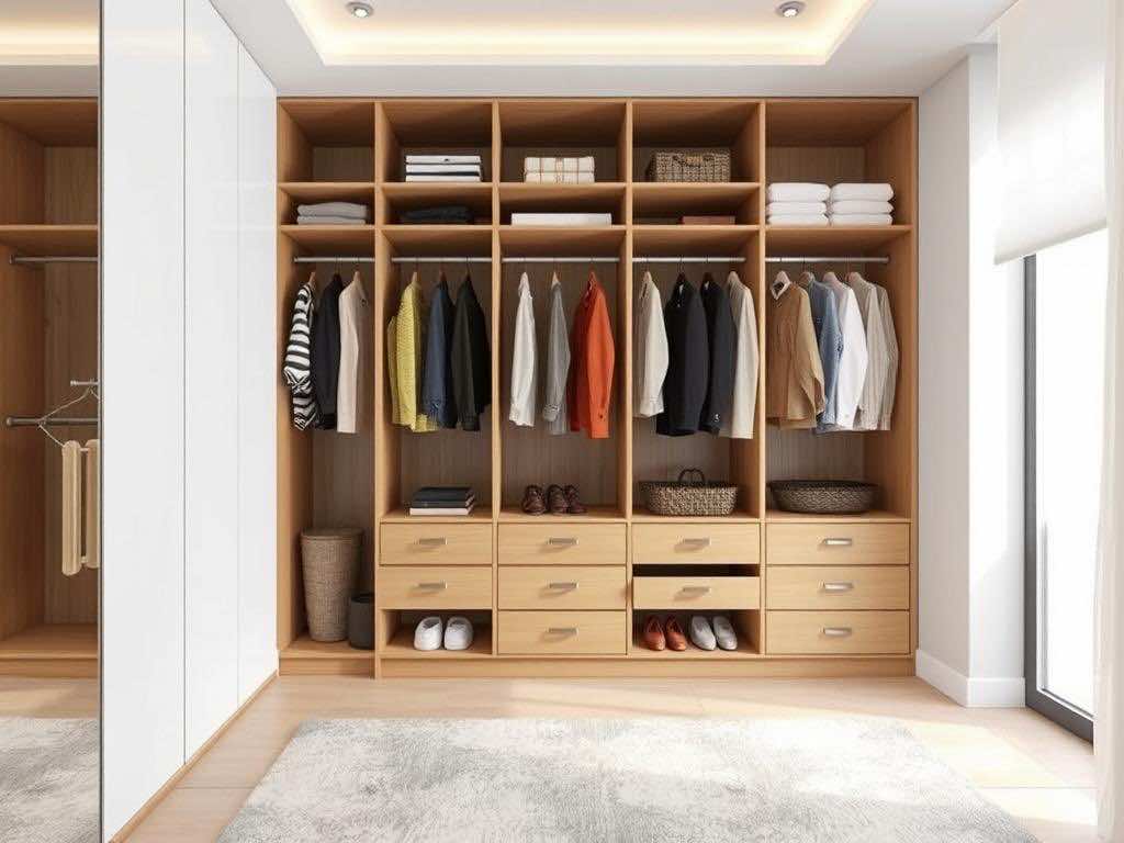 Гардеробная: как подобрать оптимальные габариты шкафа?. Что влияет на выбор размеров гардеробной системы?