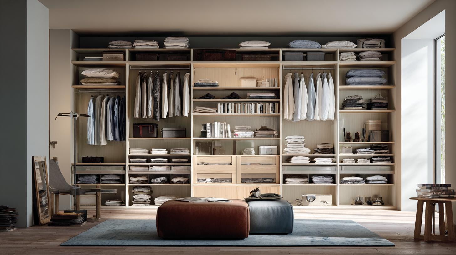 Дизайн открытых гардеробных: современные тренды.Обзор актуальных дизайнерских решений для открытых гардеробных: минимализм, лофт, скандинавский стиль.. Последствия: что меняется с переходом на открытую систему хранения?