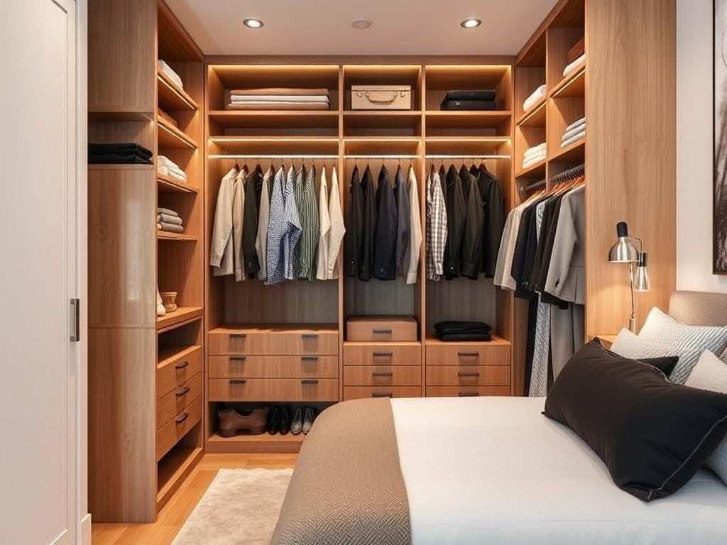 Идеальная гардеробная: порядок, стиль и современные решения. Гардеробная в спальне: утро начинается с уюта Идеальная гардеробная: порядок, стиль и современные решения. Гардеробная в спальне: утро начинается с уюта