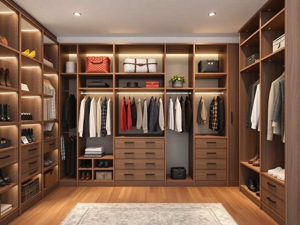 Гардеробная мечты: профессиональный подбор «начинки» от GarderobeMaster. Сравнительная таблица популярных видов гардеробных