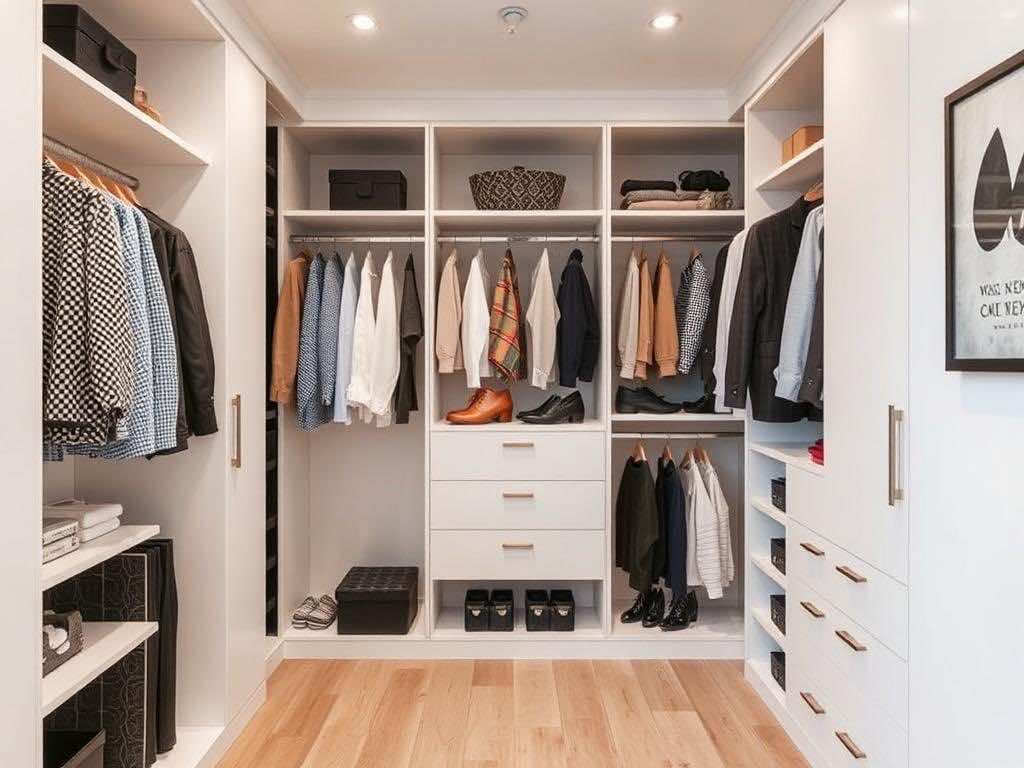 Гардеробная: от функциональности до арт-объекта вашей индивидуальности. Вдохновение в деталях: визуальные акценты