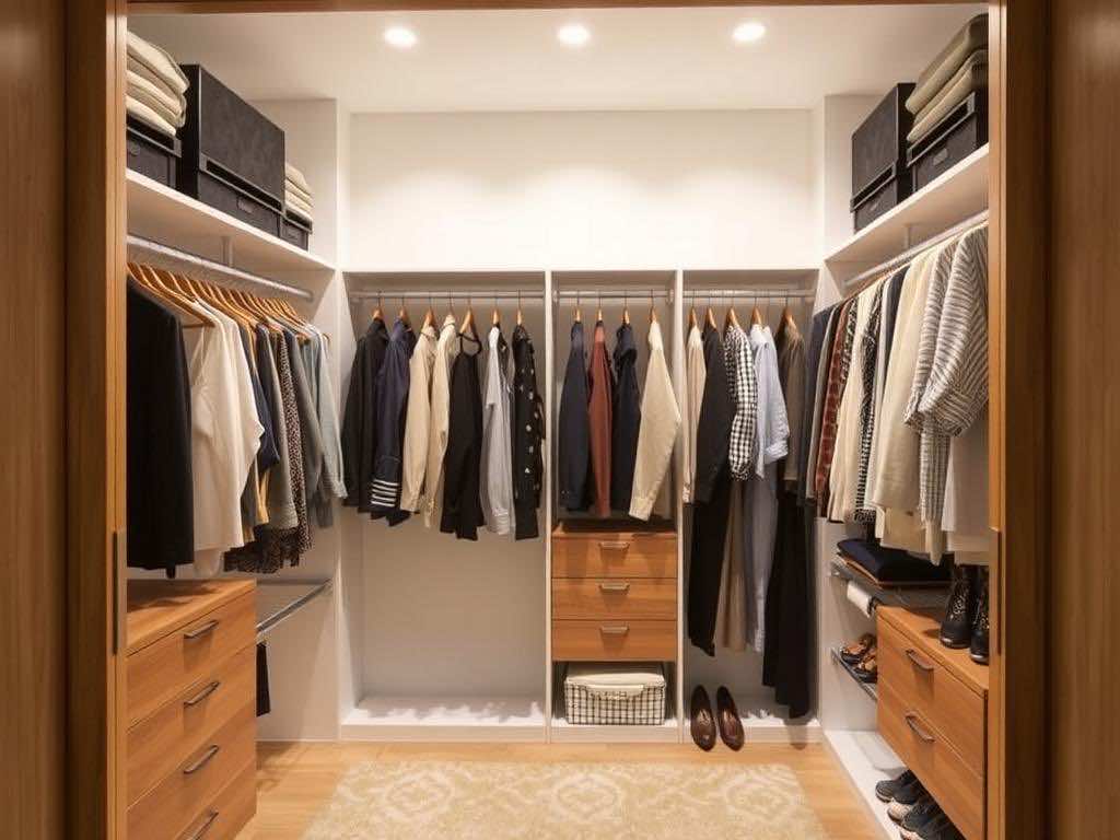 Гардеробная: рациональное наполнение шкафа-купе (советы, часть 2). Планировка: сценарии на каждый день