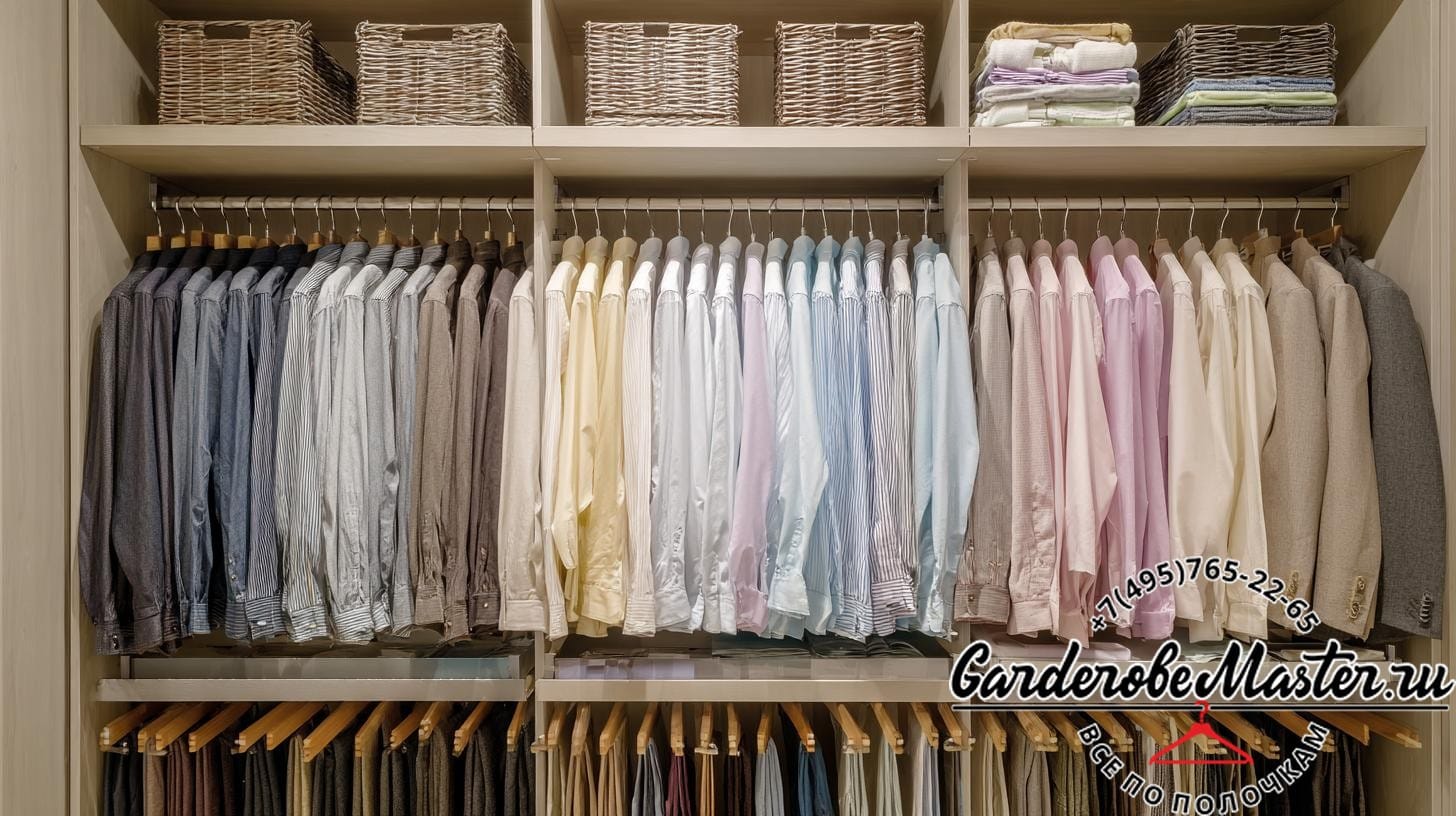Как правильно организовать утро с удобной гардеробной системой - гардеробная на заказ поможет решить проблему.. Система хранения: что меняет подход GarderobeMaster