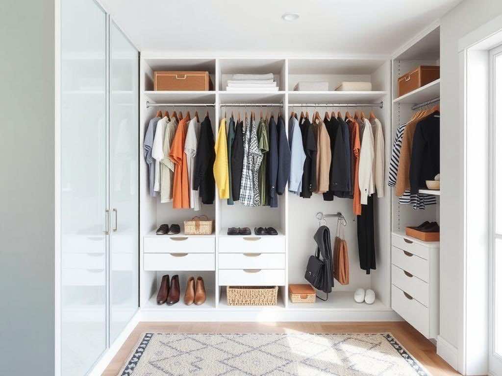 Гардеробная: пантограф — спасение утренних сборов!. Когда утро начинается с поиска: почему гардеробная становится центром завтра