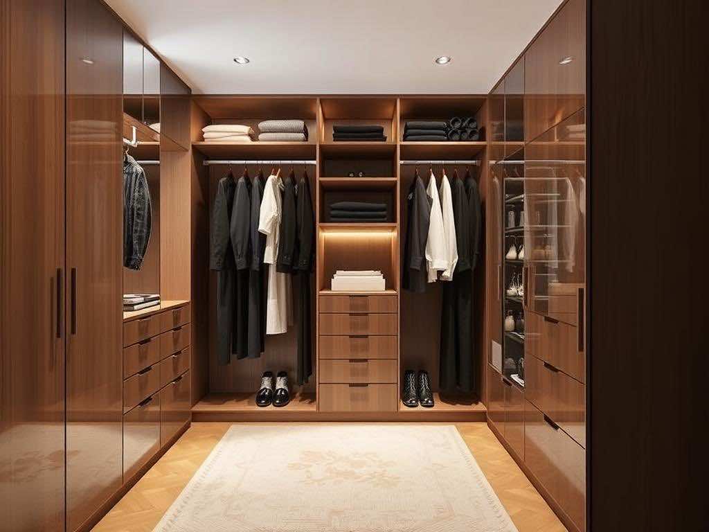Гардеробная: разумный заказчик и компактное решение для полного списка.. Когда квадратные метры — не помеха: гардеробная даже для небольших квартир