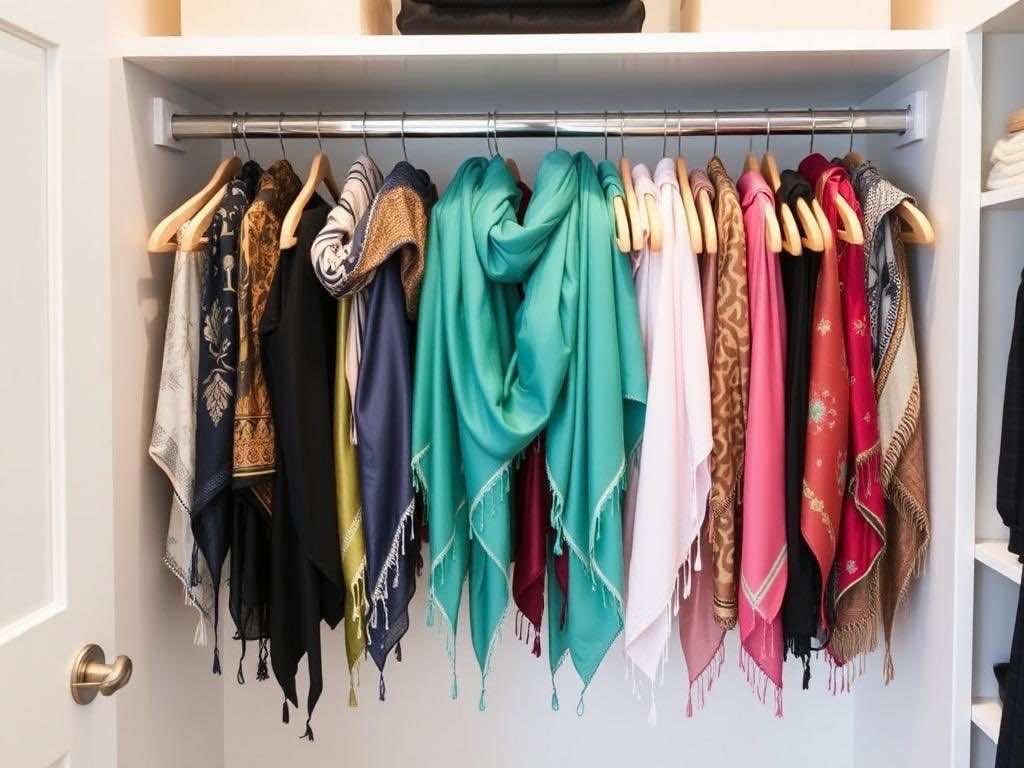 Гардеробная: секреты правильного хранения шейных и головных платков. Заключение