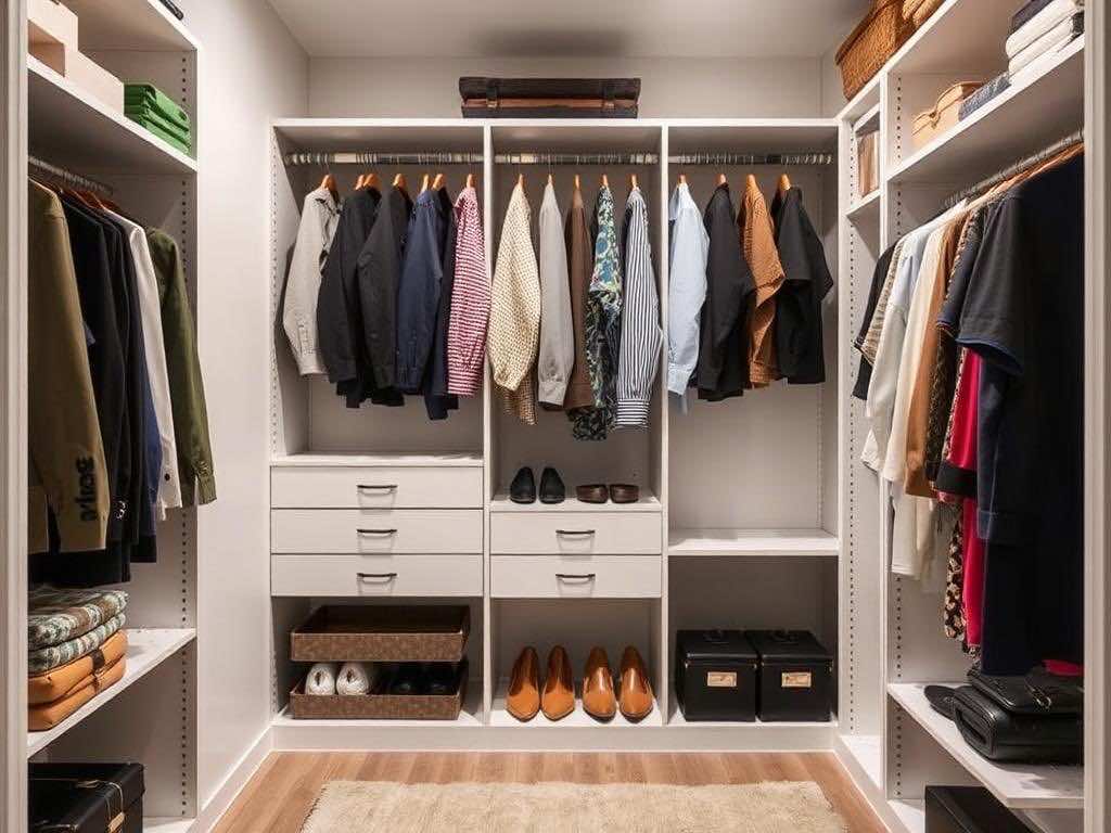 Гардеробная: 6 идей по оптимизации пространства в шкафу. В чём преимущества металлической гардеробной, кроме эстетики?