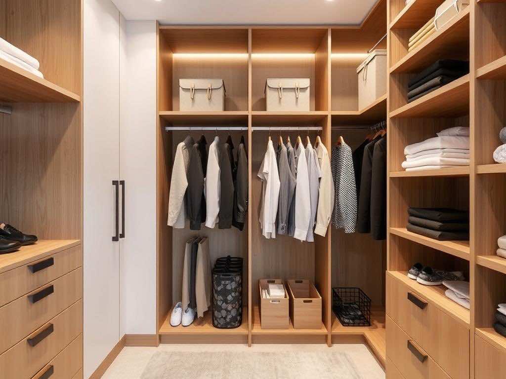 Гардеробная: порядок в выдвижных ящиках с помощью перегородок и органайзеров. Эволюция гардеробных: от шкафа-купе до пространства тишины Гардеробная: порядок в выдвижных ящиках с помощью перегородок и органайзеров. Эволюция гардеробных: от шкафа-купе до пространства тишины