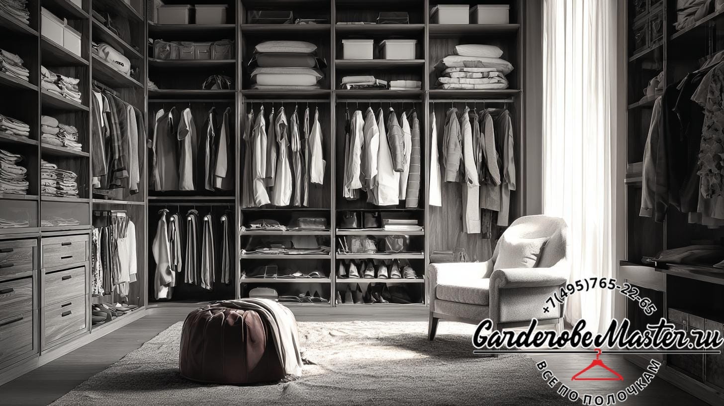 Невидимая часть дома часто говорит о вас больше, чем гостиная - гардеробная на заказ поможет решить проблему.. Несколько спокойных советов на завтра