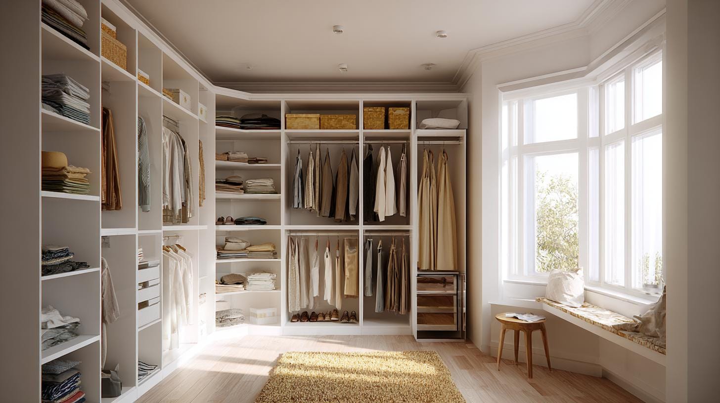 Стоимость гардеробных для маленьких помещений: от 50 000 ₽.Факторы, влияющие на стоимость гардеробной для маленьких помещений: материалы, размеры, сложность конструкции. Примеры цен.. А теперь ближе к деталям: таблица стоимости лучших конфигураций для маленьких помещений