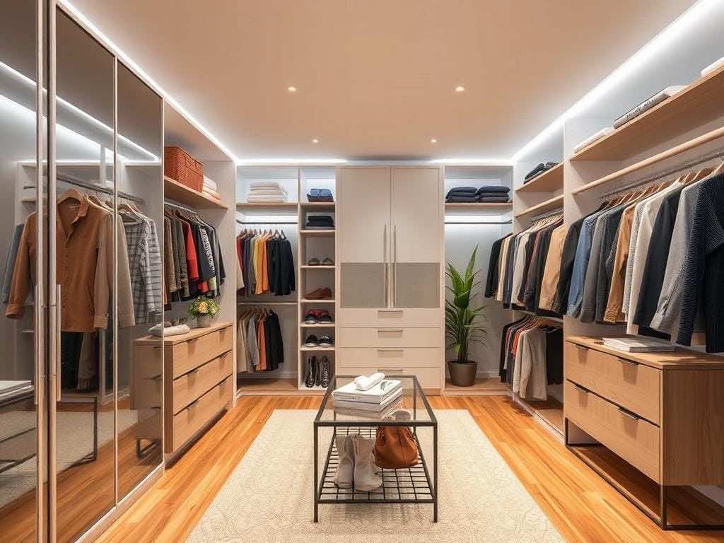 Гардеробная: идеальный микроклимат для ваших вещей!. Гардеробная комната и её “сценарии”