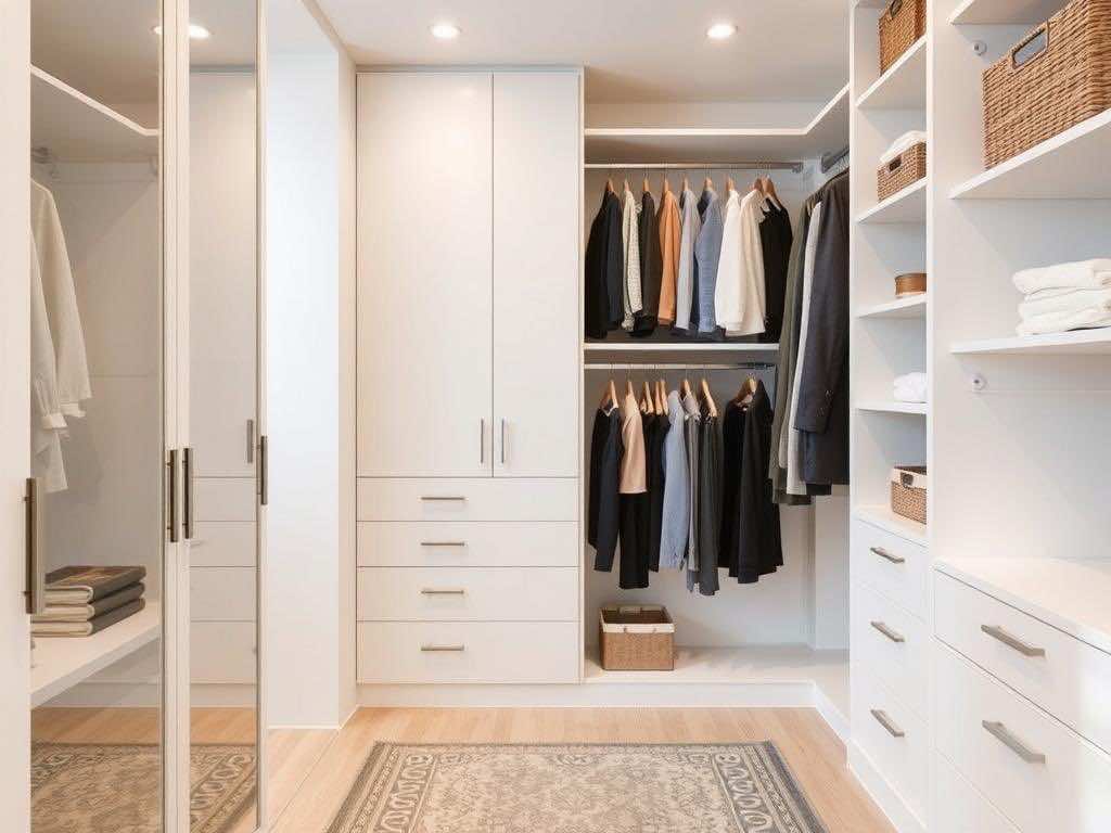 Гардеробная и уборка: создайте дом, отражающий вашу мечту о гармонии.. Дизайн гардеробной: красота в удобстве