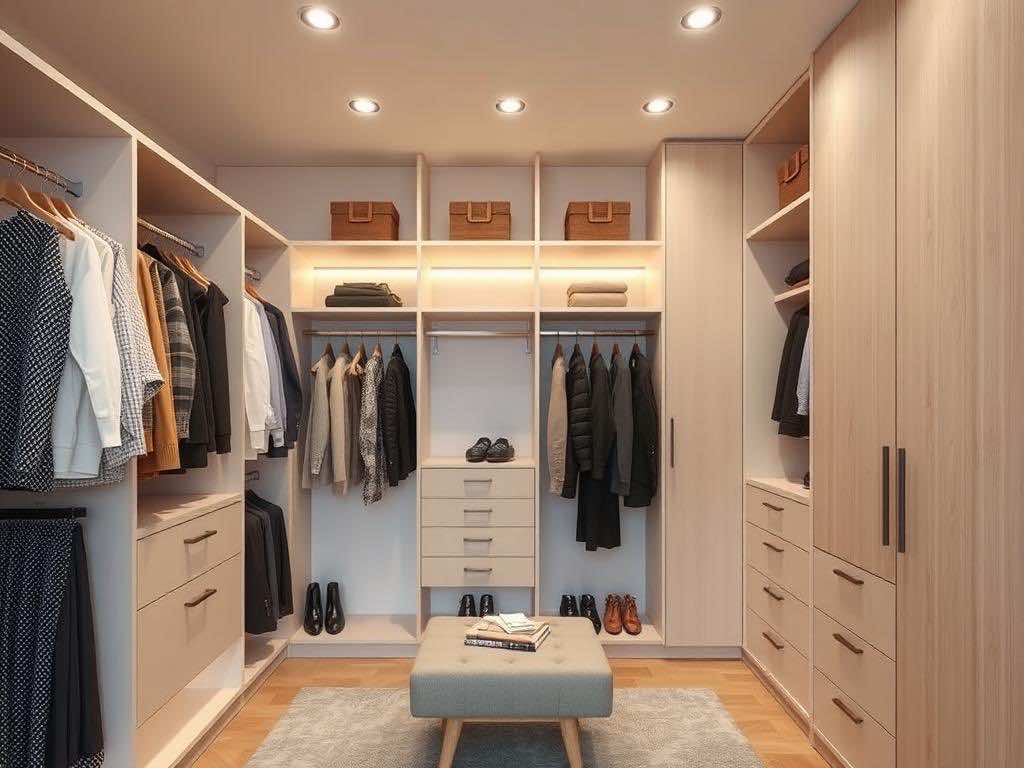 Гардеробная: разумный заказчик и компактное решение для полного списка.. Начинать — с листа и карандаша: размер, планировка, стиль