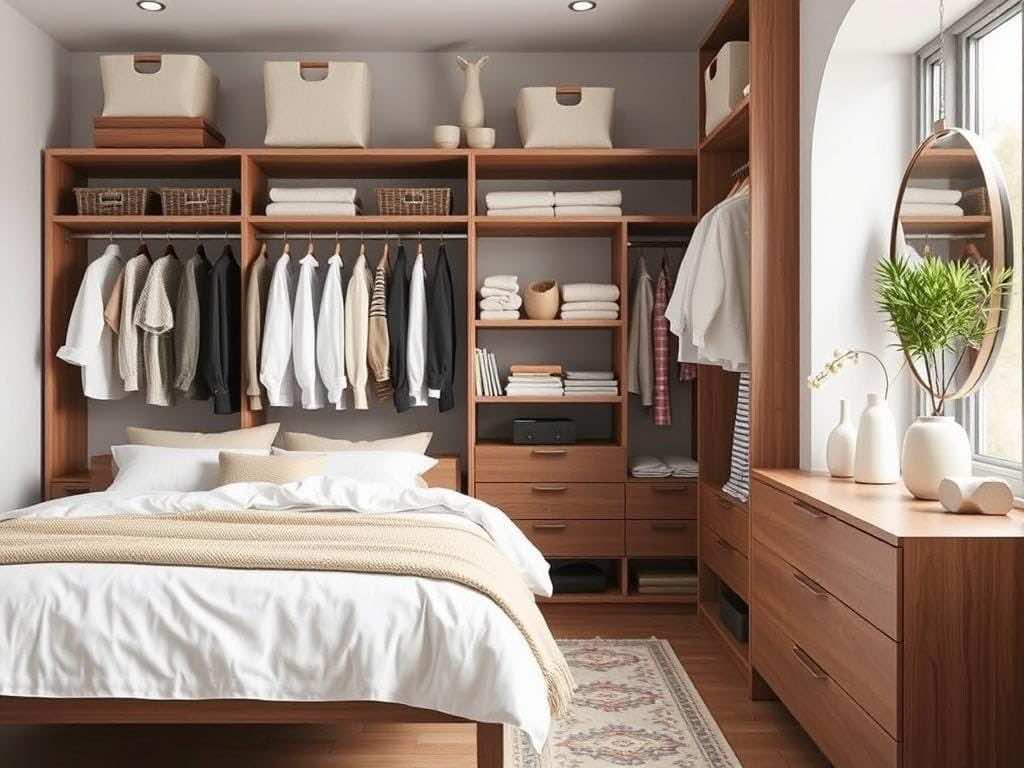 Гардеробная: Лайфхаки для хранения комплектов постельного белья. Гардеробная система: купить или спроектировать?
