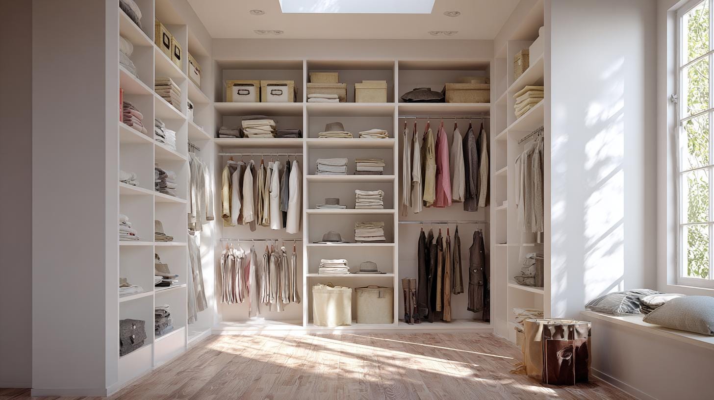 Гардеробные в нишу: как эффективно использовать пространство.Советы по проектированию гардеробных в нишах различных помещений: спальни, коридоры, кладовки. Примеры успешных решений.. Какие помещения выигрывают больше всего?