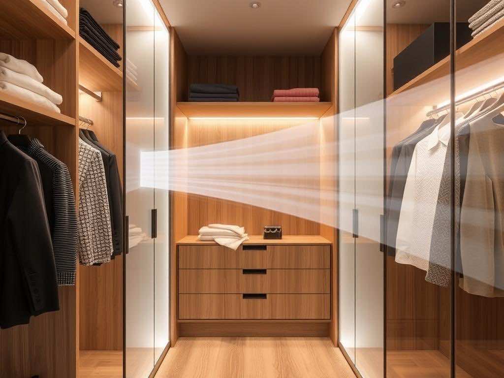 Воздухообмен в гардеробной: расчет объёма и температурный режим. Когда гардеробная становится продолжением дыхания дома