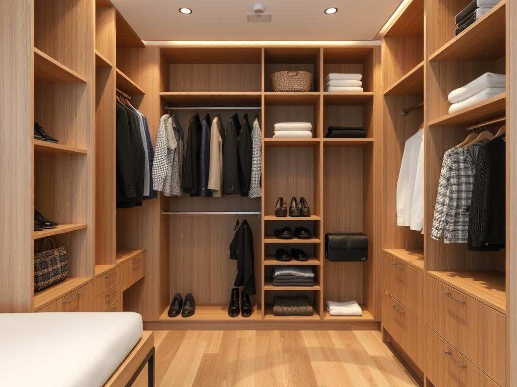 Гардеробная: простота и группировка – ключ к порядку в ваших вещах. Гардеробная на заказ и возможности индивидуализации