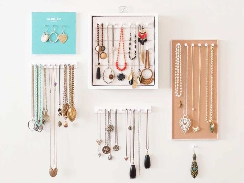 Ювелирное вдохновение: организуйте стильное хранение украшений. Персональные органайзеры и мини-дисплеи Ювелирное вдохновение: организуйте стильное хранение украшений. Персональные органайзеры и мини-дисплеи