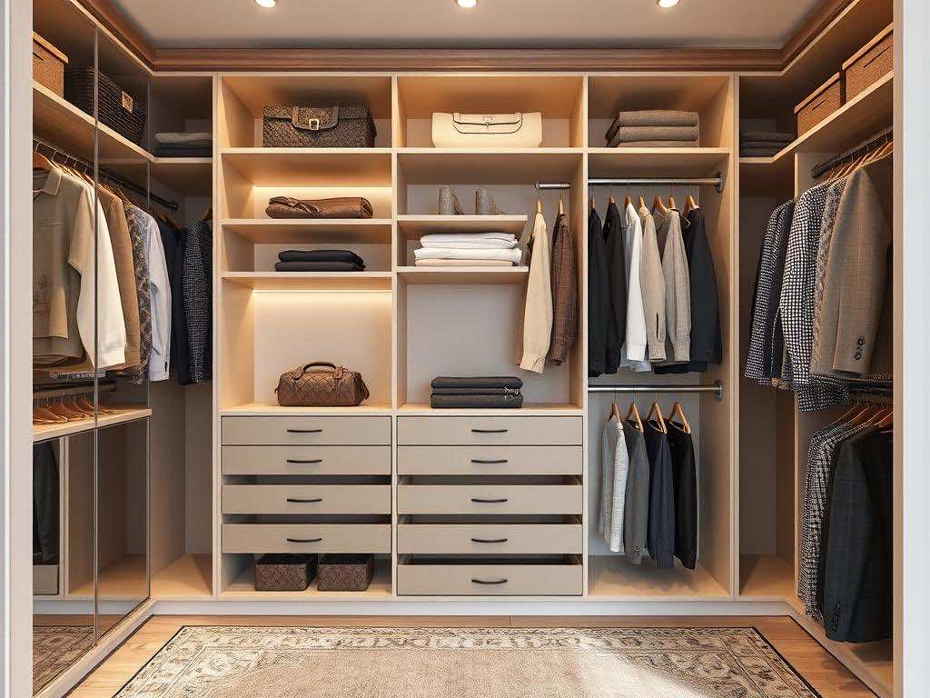 Гардеробная мечты: профессиональный подбор «начинки» от GarderobeMaster. Дизайн гардеробной: эстетика в деталях