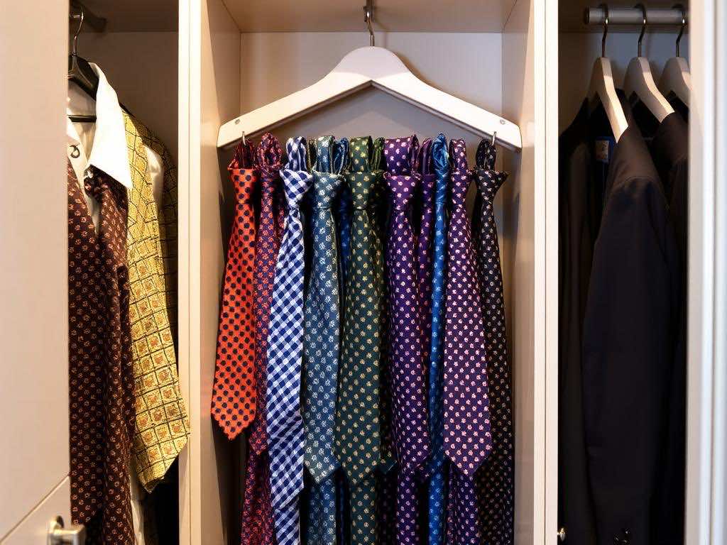 Гардеробная: секреты бережного хранения галстуков. Детали решают — что говорит опыт? Гардеробная: секреты бережного хранения галстуков. Детали решают — что говорит опыт?