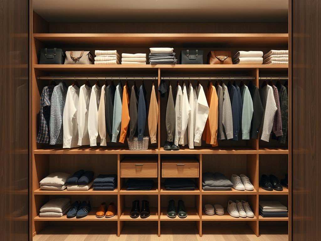 Эргономичный гардероб: оптимальное расположение полок для порядка и удобства. Эргономика: невидимая эстетика Эргономичный гардероб: оптимальное расположение полок для порядка и удобства. Эргономика: невидимая эстетика