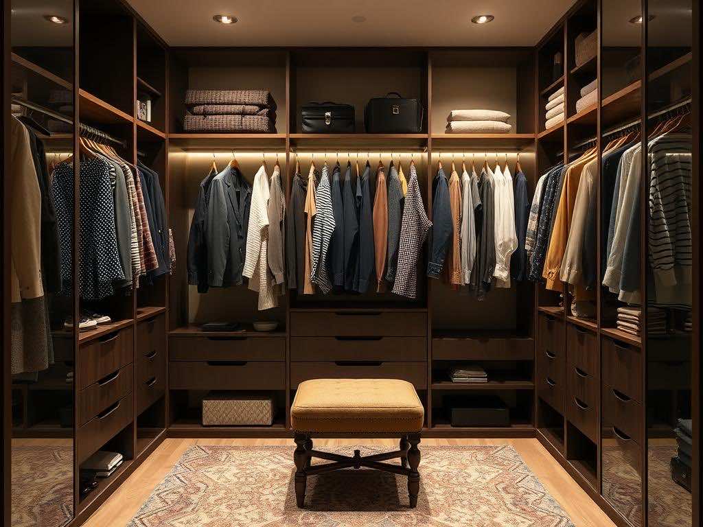 Гардеробная: сначала избавьтесь от лишнего — порядок придёт сам!. Как гардеробная становится отражением характера