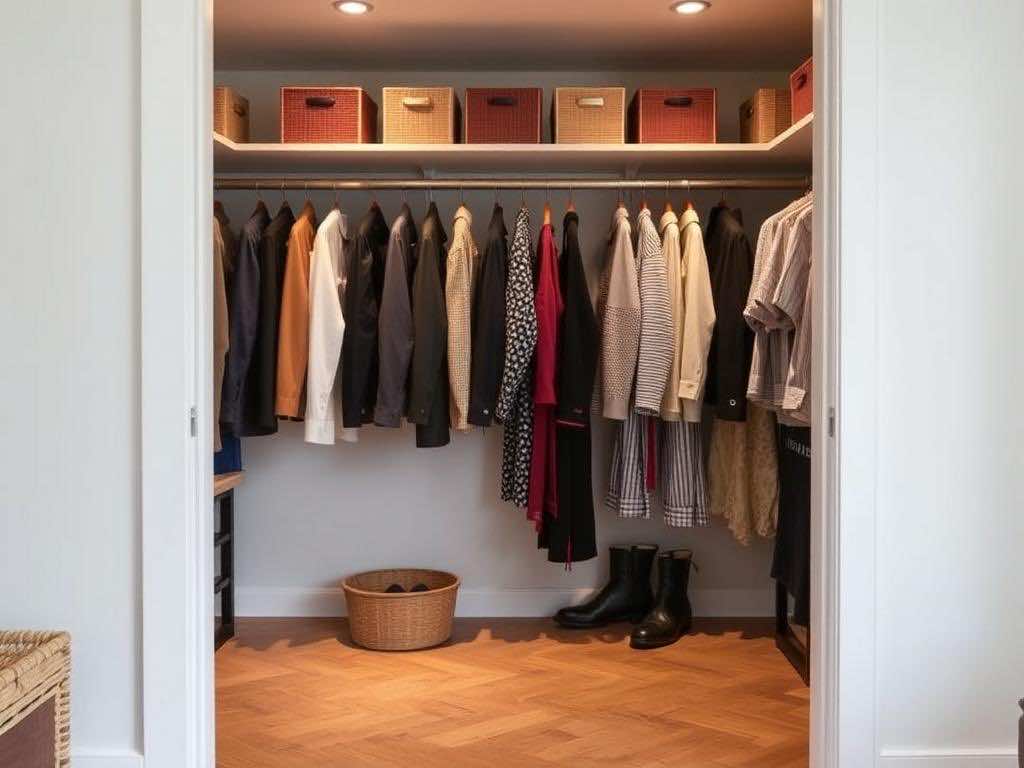 Гардеробная: 3 лучших идеи хранения сезонной одежды для гармонии дома. Идея третья: Гардеробная для ритуалов перемен