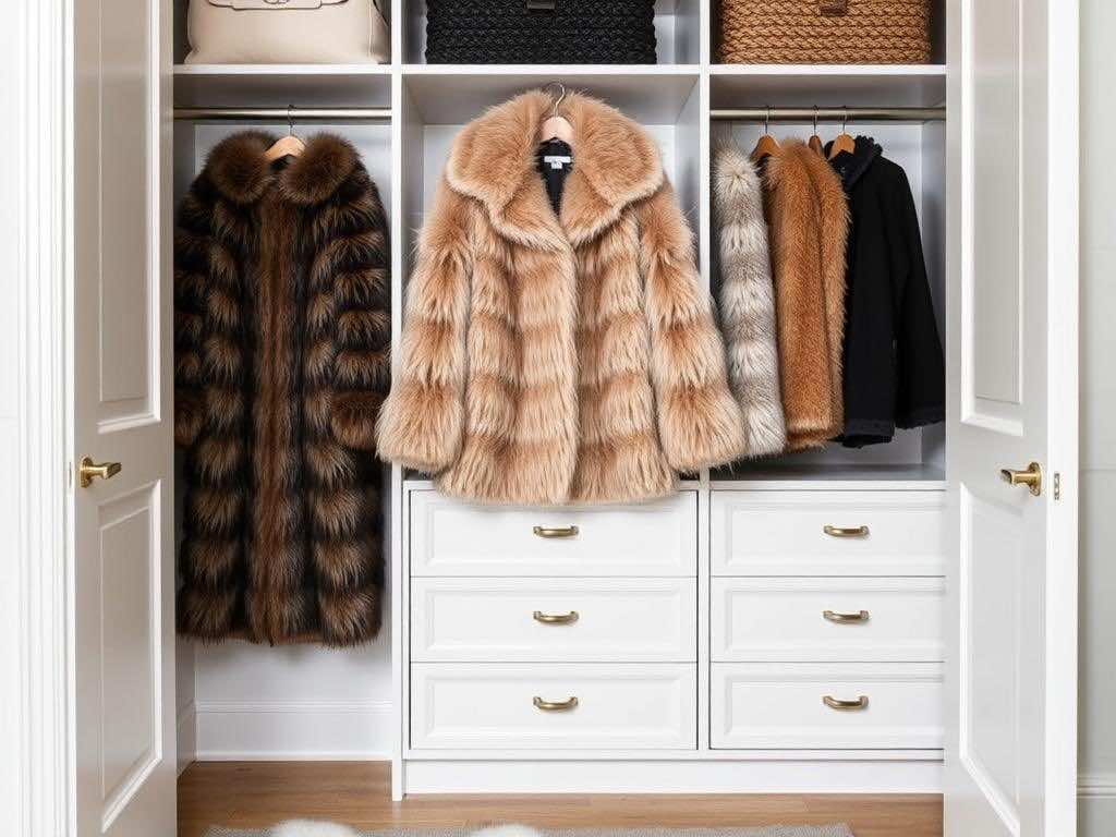 Идеальный гардероб для шуб: правила хранения меха в домашних условиях. Мягкая логика: когда гардеробная становится продолжением вас