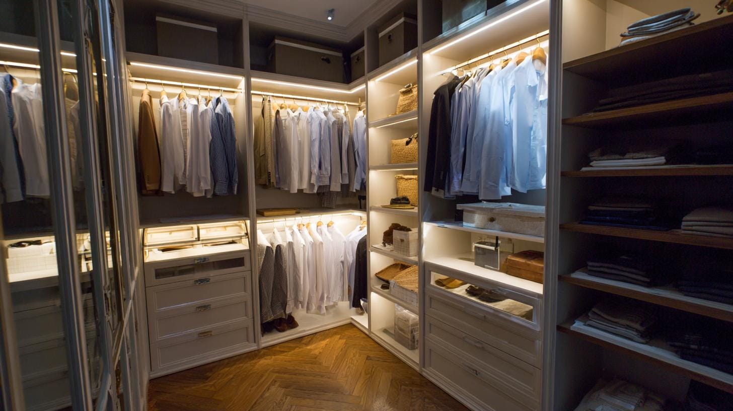 Умная гардеробная экономит не место. Она экономит ваше внимание - гардеробная на заказ поможет решить проблему.. Последствия неудобства: цена вашего внимания и смысла утра