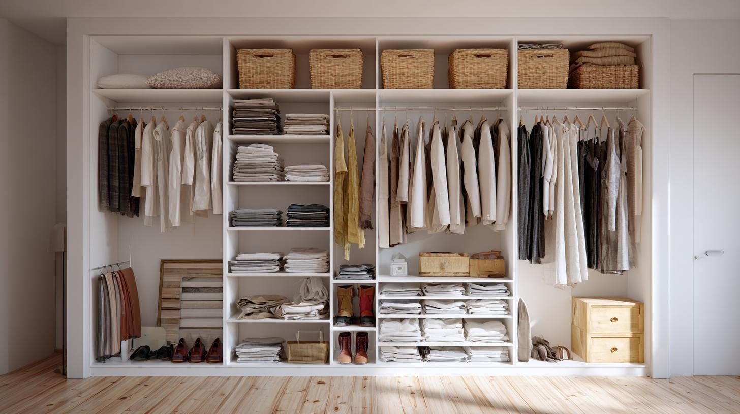 Скрытое хранение и минимализм: стиль и порядок без усилий - гардеробная на заказ поможет решить проблему.. Что действительно помогает упорядочить гардеробную под себя?