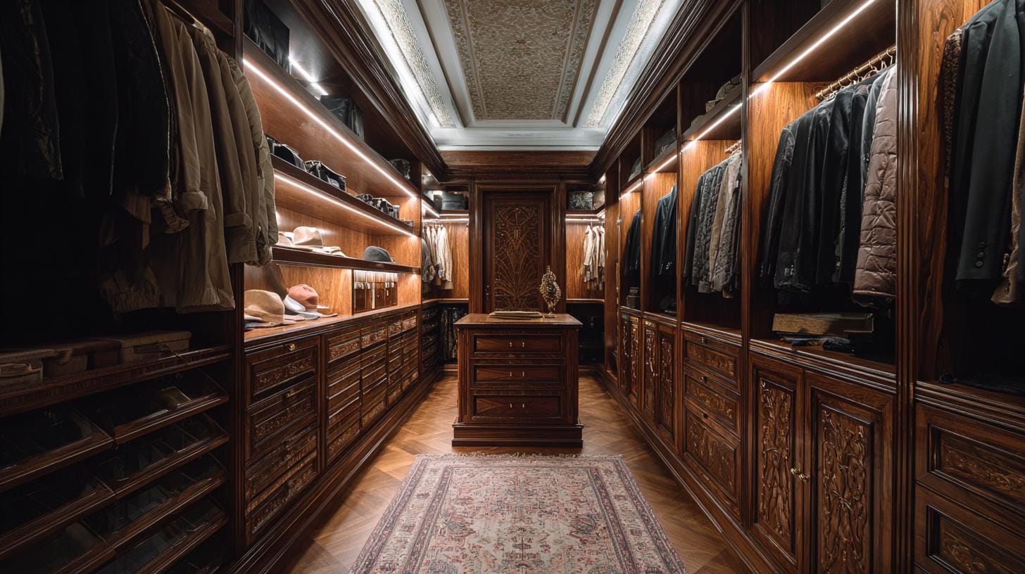 Стоимость элитных гардеробных: инвестиции в комфорт.Факторы, влияющие на стоимость элитной гардеробной: материалы, размеры, сложность конструкции. Примеры цен.. Вход без лишнего шума: когда порядок становится роскошью, доступной каждый день