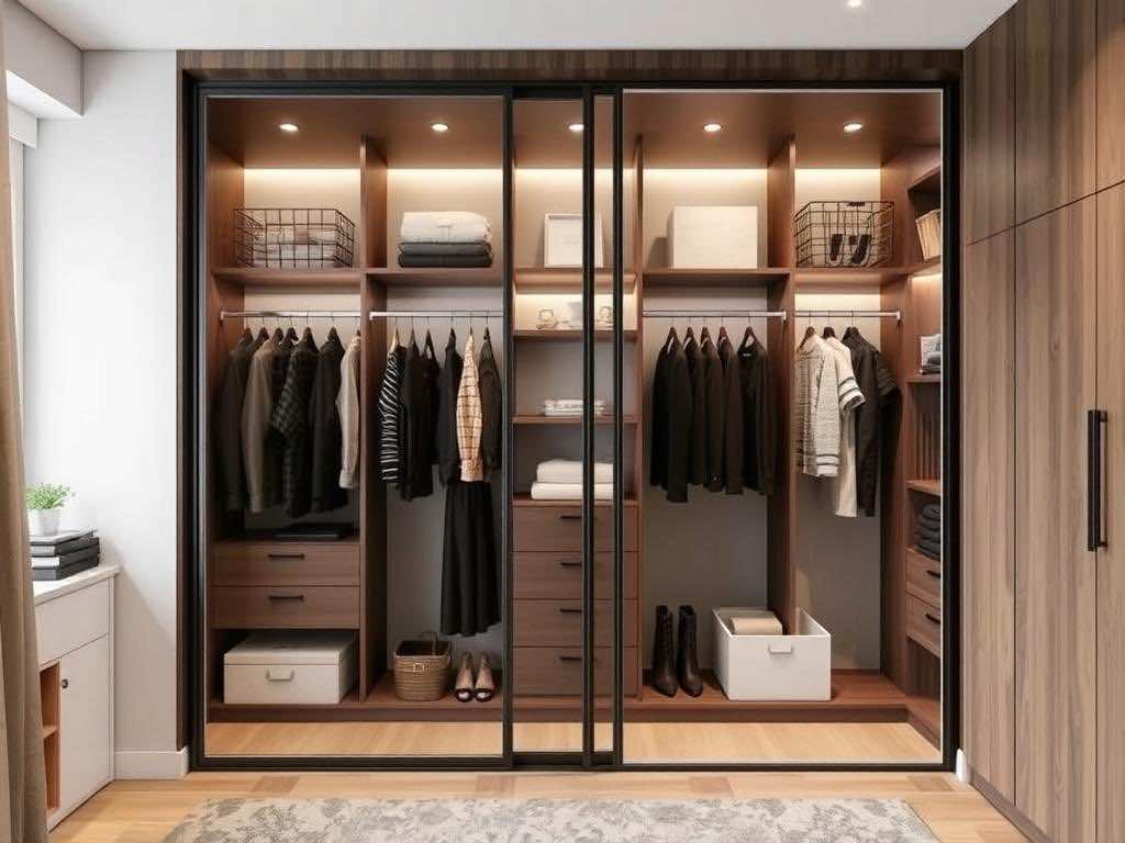 Гардеробная: Практичные решения для наполнения и функциональности шкафа-купе. Всё по вашим правилам: как реализовать гардеробную мечты