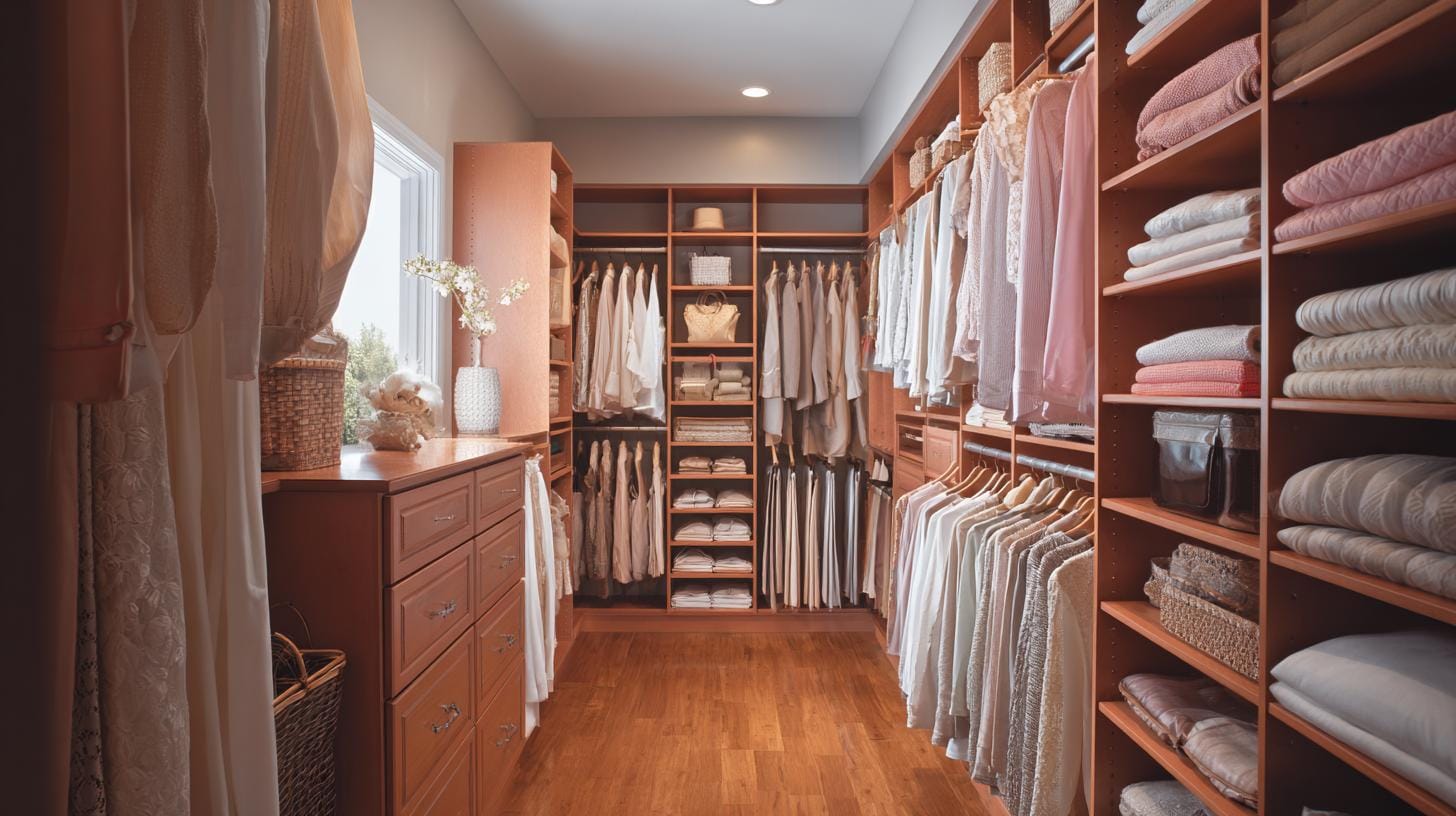 Если вам нужен порядок только снаружи — это не порядок - гардеробная на заказ поможет решить проблему.. Таблица: Контраст между обычной организацией и индивидуальной гардеробной