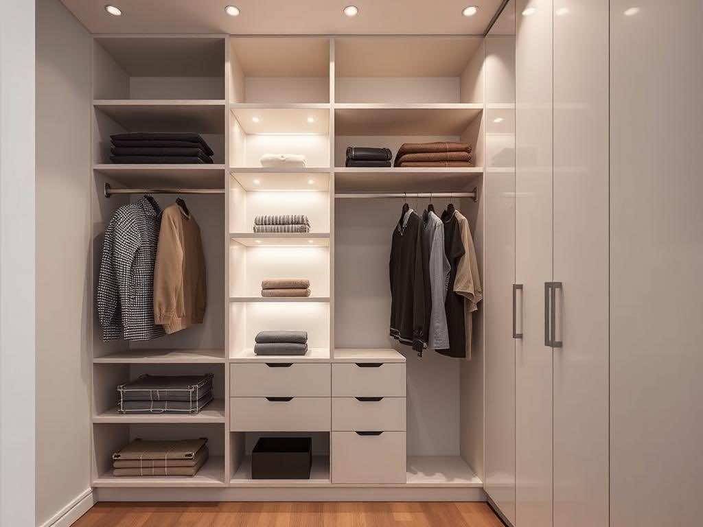 Эргономичный гардероб: оптимальное расположение полок для порядка и удобства. Технологии и стиль: современная гардеробная Москва Эргономичный гардероб: оптимальное расположение полок для порядка и удобства. Технологии и стиль: современная гардеробная Москва